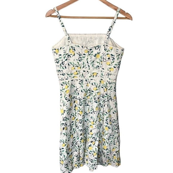 TRISTAN Lemon Citrus Print Cotton Sundress - Picture 3 of 10